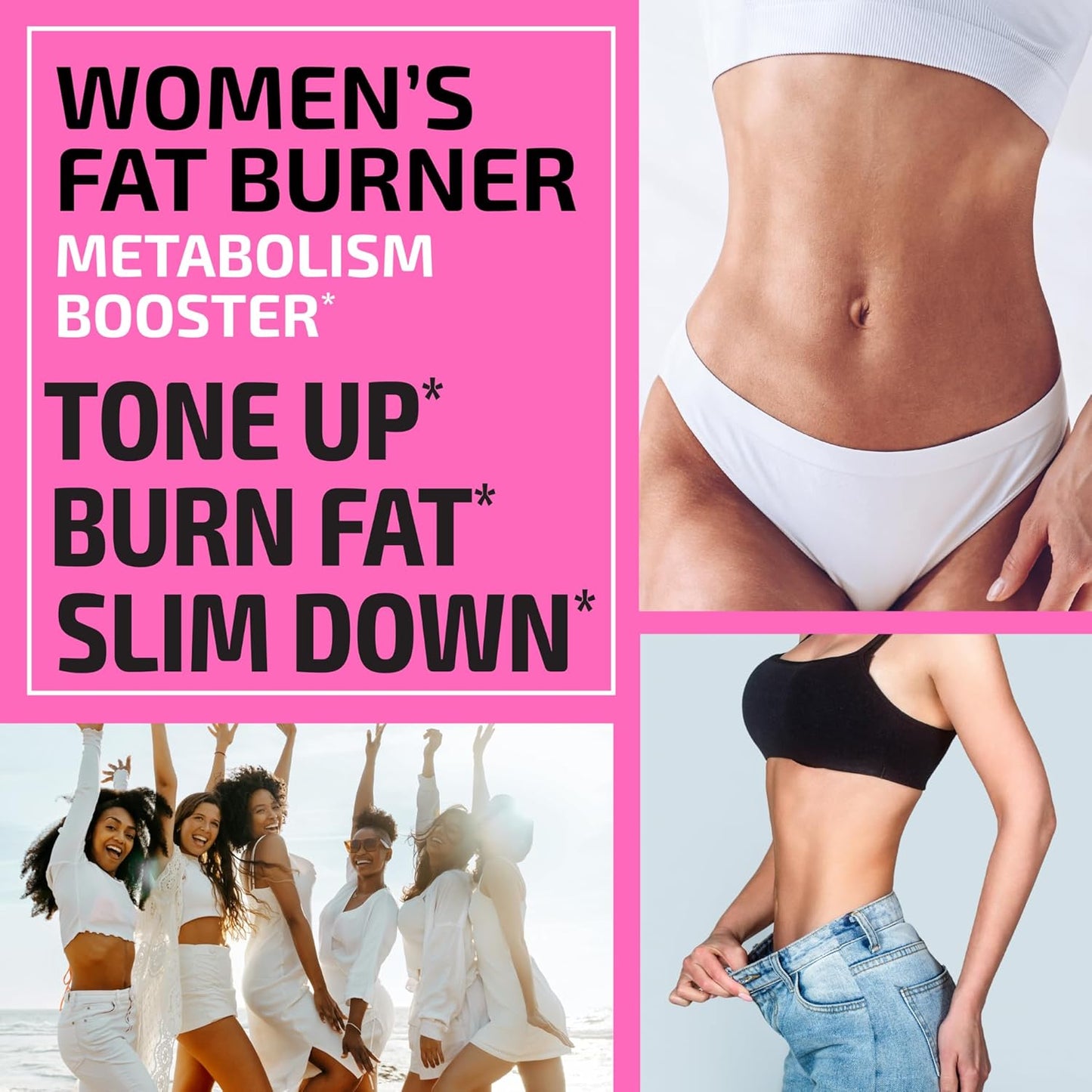 Fat Burners Weight Loss Pills for Belly Fat Raspberry Keto 120 (Pack of 2 unts)